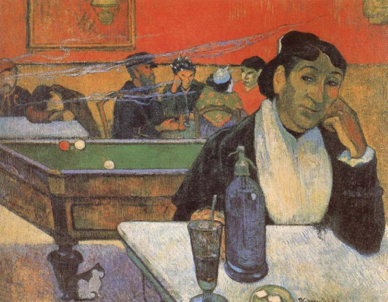 Paul Gauguin Night Cafe in Arles Norge oil painting art